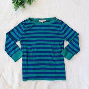 Jones New York sports Striped Top Size S